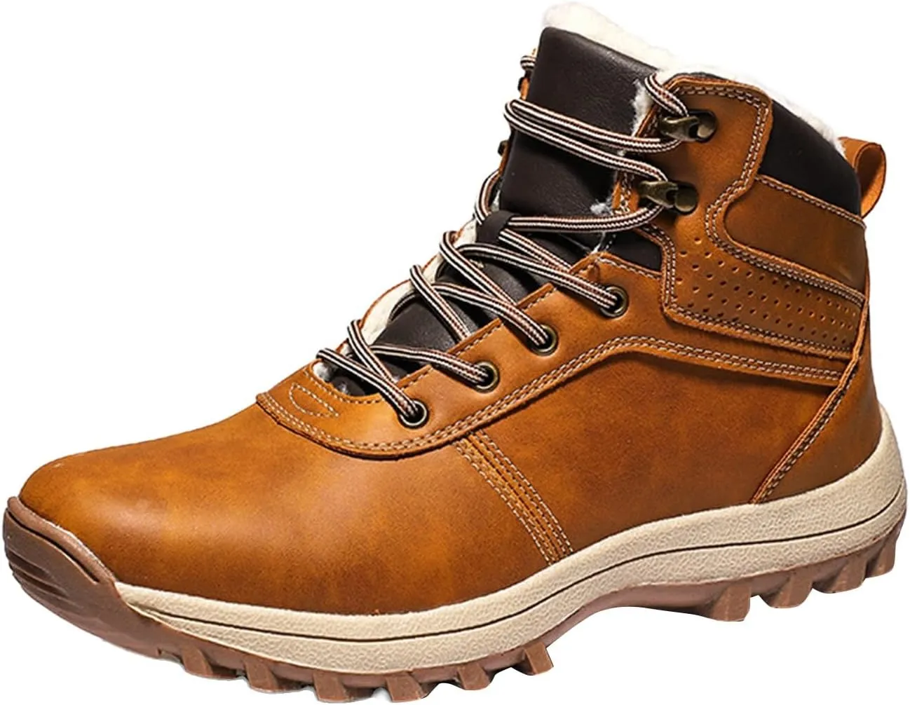 Mens Work Boots Slip On Hiking Sneakers Shoes Slip On Workout Shoes for Women with Zipper Outdoor Bota Waterproof Breathable Lightweight Hike Grounded Footwear