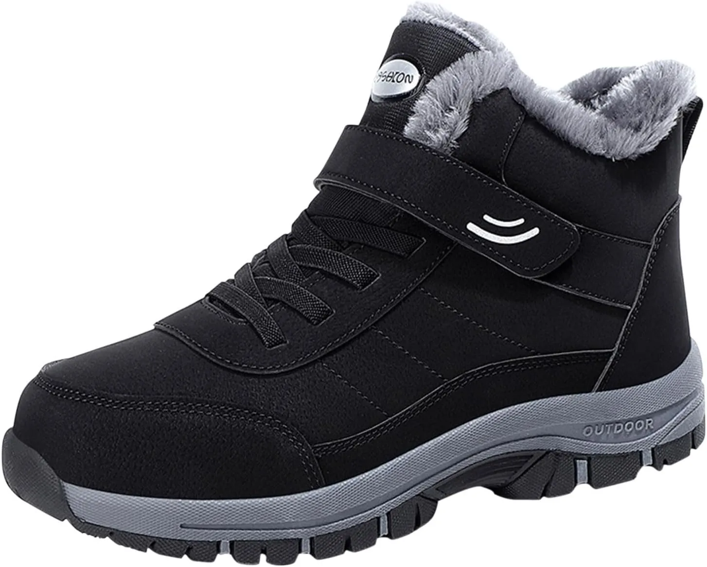 Mens Work Boots Steel Toe Hiking Sneakers Warm Booties Womens Workout Shoes Insulated Waterproof Outdoor Work Botas Lightweight Hike Grounded Footwear