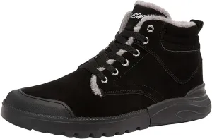 Men's Work Boots Waterproof Hiking Sneakers Ankle Ladies Women Working Shoes Soft Toe Waterproof Platform Botas Slip Resistant Hike Grounded Footwear
