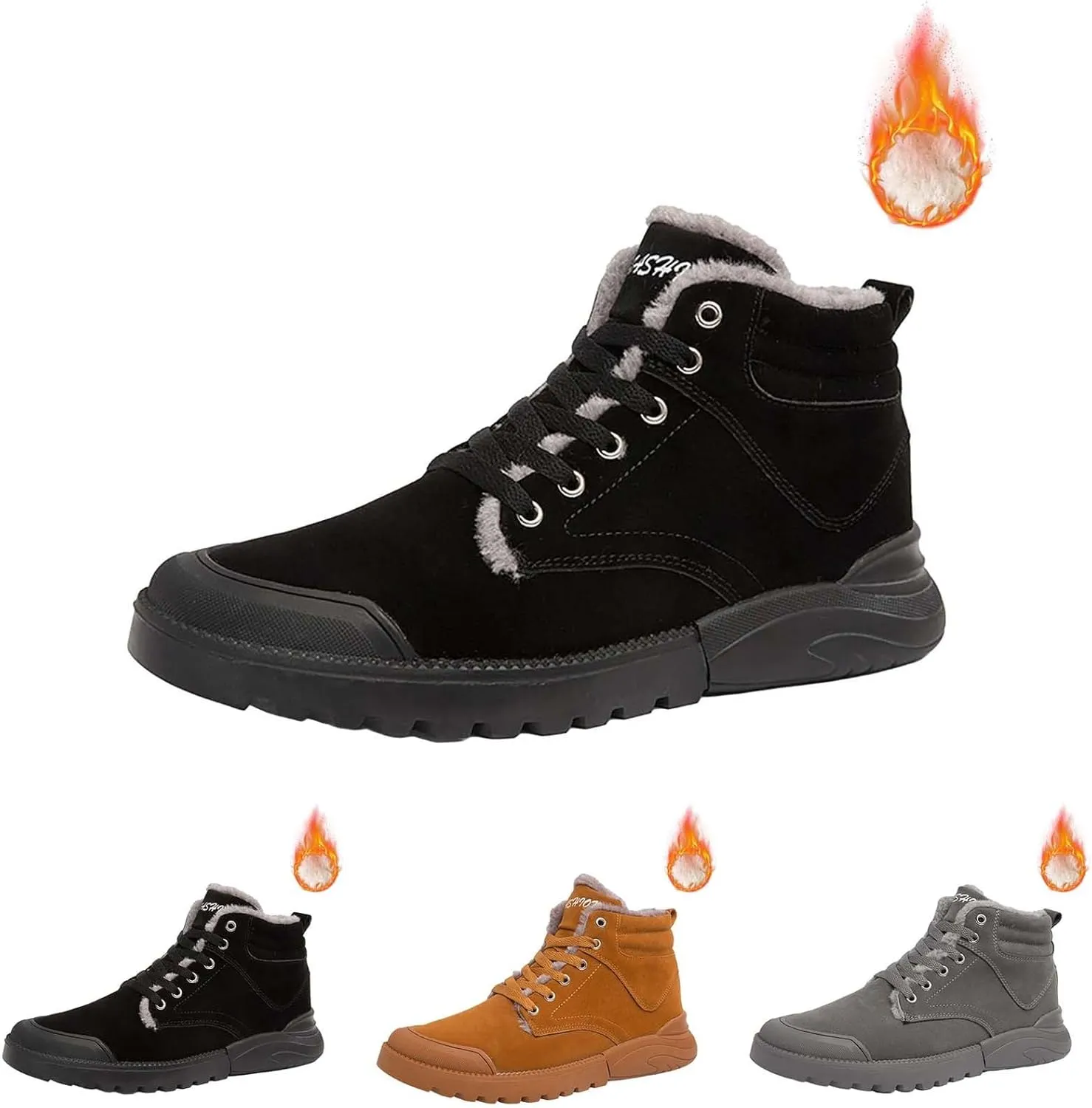 Men's Work Boots Waterproof Hiking Sneakers Ankle Ladies Women Working Shoes Soft Toe Waterproof Platform Botas Slip Resistant Hike Grounded Footwear