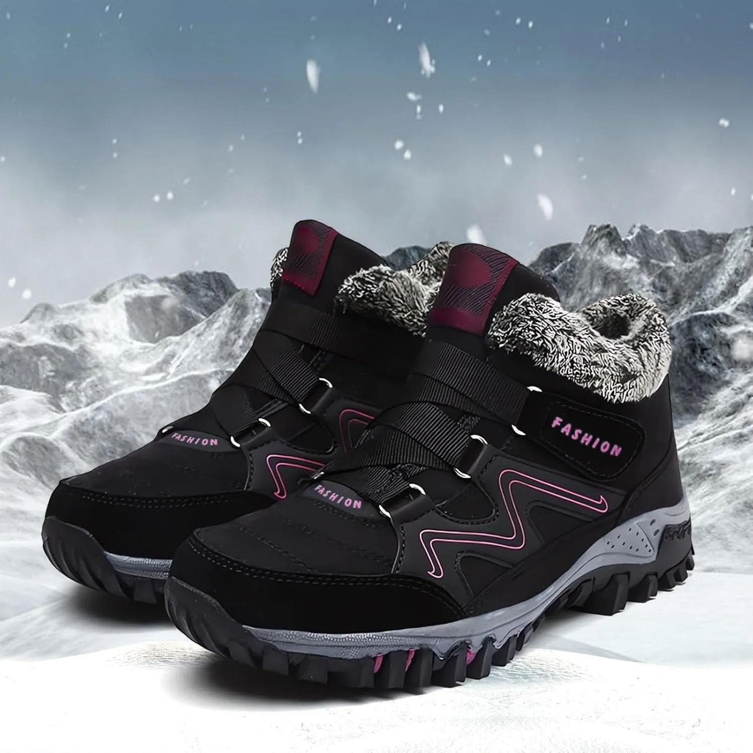 Men's Work Boots with Zipper Hiking Sneakers Boot with Comfort Women Safety Toe Shoes with Zipper Waterproof Outdoor Shoes Leather Comfortable Hike Grounded Footwear