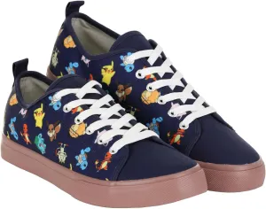 Officially Licensed Pokmon Low Top Adult Shoes | Comfortable Themed Footwear for Cosplay, Everyday, Parties