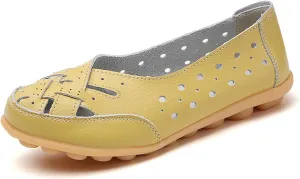 Orthopedic Loafers in Breathable Leather, Orthopedic Loafers for Women, Orthopedic Shoes for Women