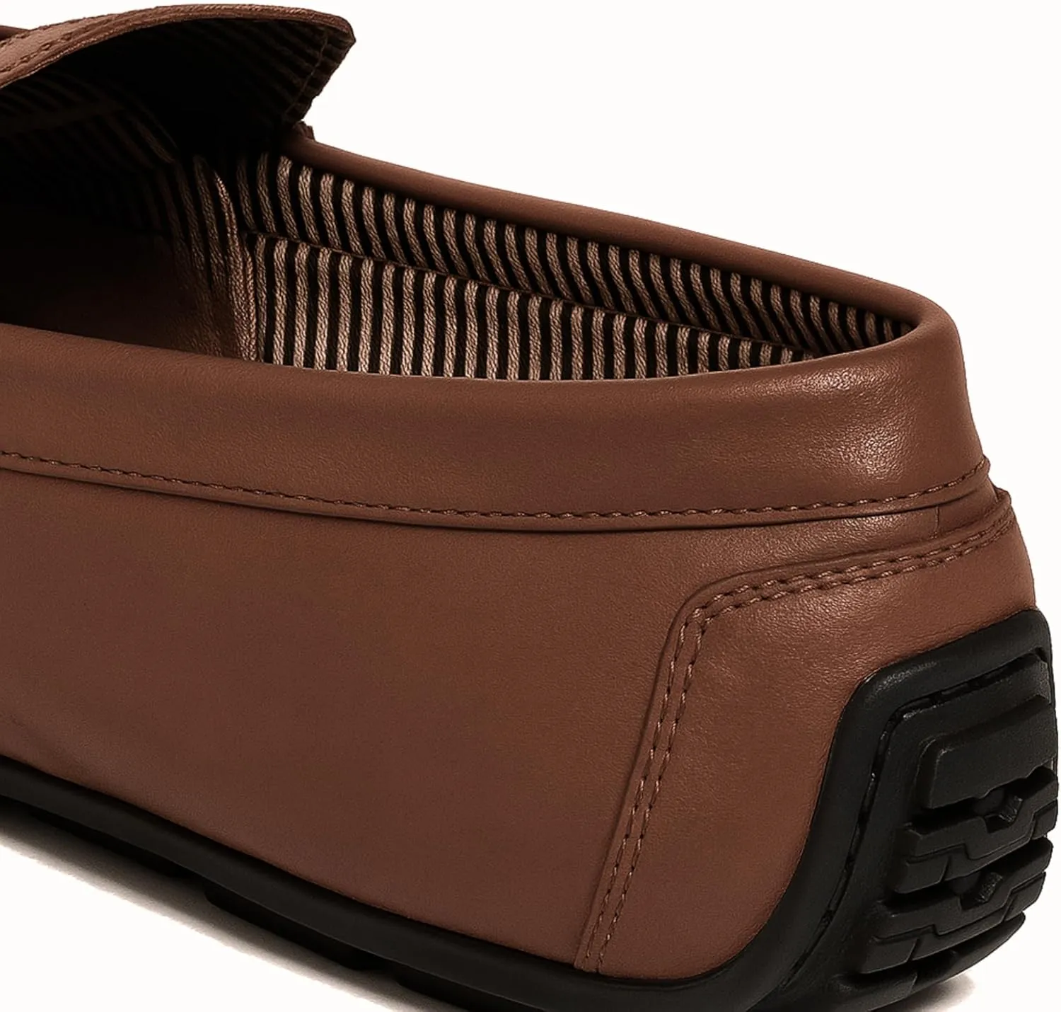 Pegasus Men's Leather Wide Fit Drive Shoe