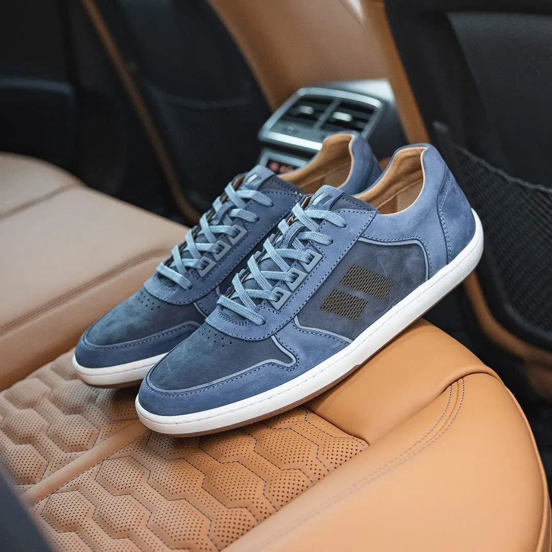 Piloti Men's Drift Performance Italian Nubuck Leather Everyday Driving Sneaker