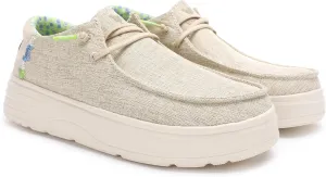 PITAS Women’s Poppy Slip-On Loafers | Casual Shoes for Women | Comfortable Lightweight Slip-On Shoes | Beige