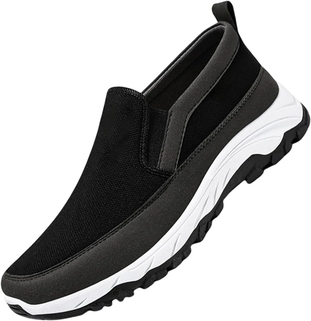 Platform Sneakers for Women Barefoot Shoes Women Mules for Women Flats Slip on Non Slip Low Top Casual Loafers for Women Comfort White Platform Sneakers