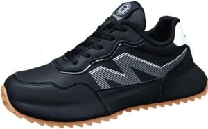 Plus Size Men's Street Style Low Top Skateboard Shoes, Comfy Trendy Shoes for Outdoor Walking