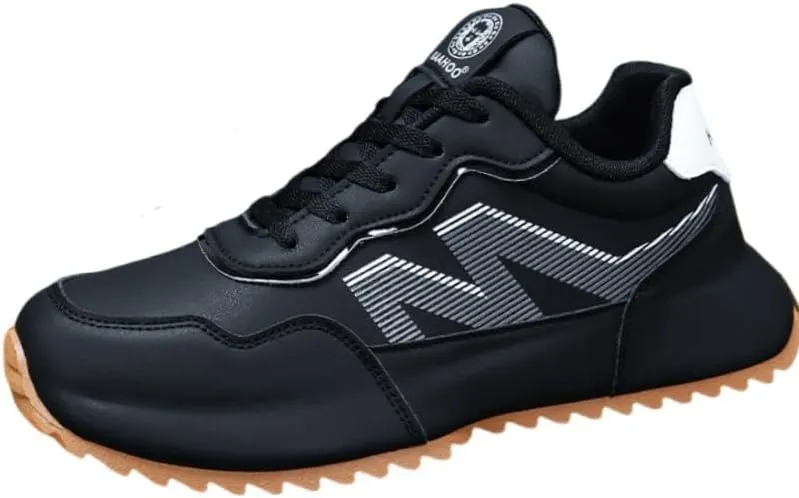 Plus Size Men's Street Style Low Top Skateboard Shoes, Comfy Trendy Shoes for Outdoor Walking