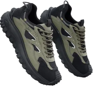 Plus Size Men's Trendy Street Style Low Top Skateboard Shoes, Comfy Non Slip Lace Up Durable Sneakers
