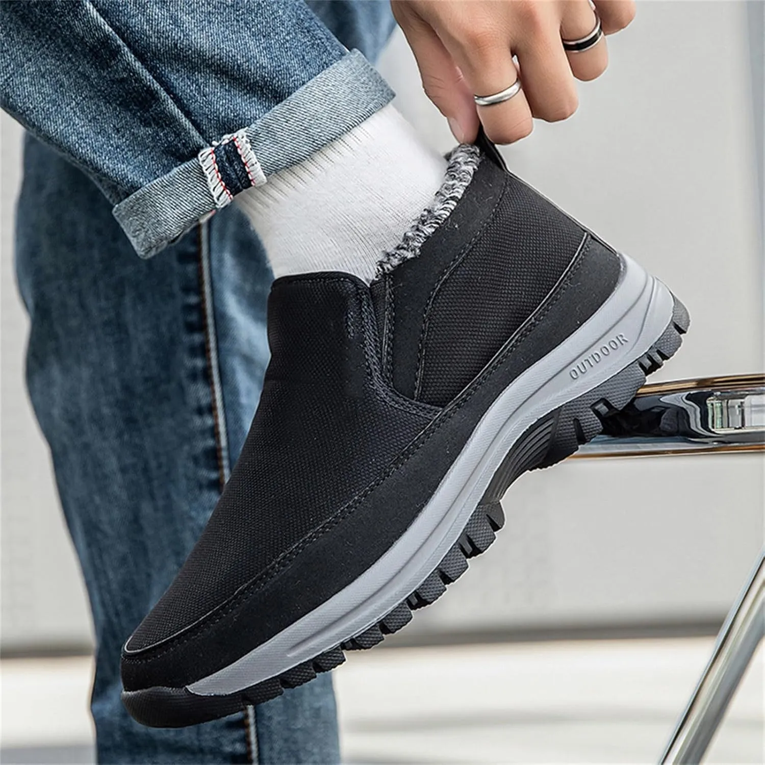 Running Shoes for Women Slip On Sneakers Men Loafers for Women Comfortable and Soft Lightweight Christmas Tennis Shoes for Women Women's Wide Loafers