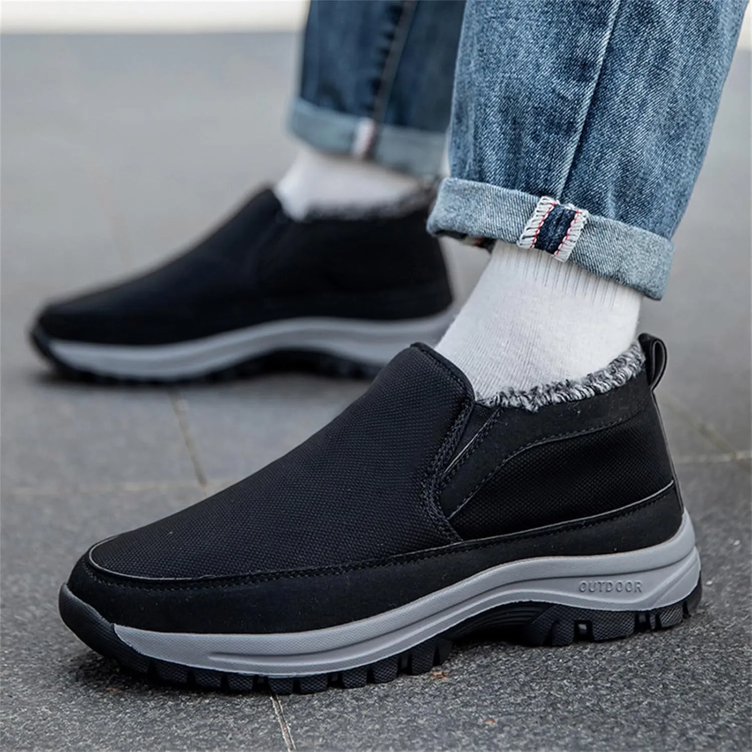 Running Shoes for Women Slip On Sneakers Men Loafers for Women Comfortable and Soft Lightweight Christmas Tennis Shoes for Women Women's Wide Loafers
