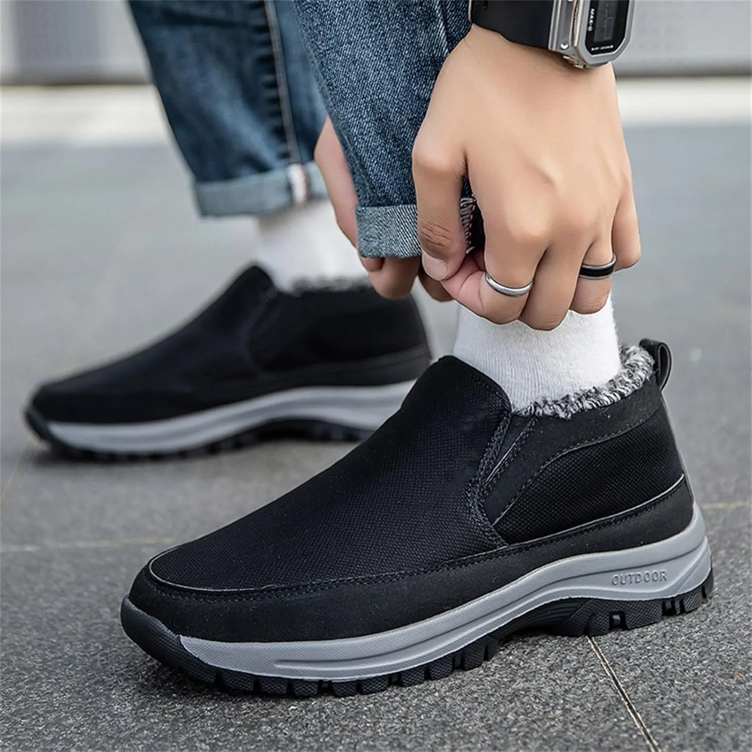 Running Shoes for Women Slip On Sneakers Men Loafers for Women Comfortable and Soft Lightweight Christmas Tennis Shoes for Women Women's Wide Loafers