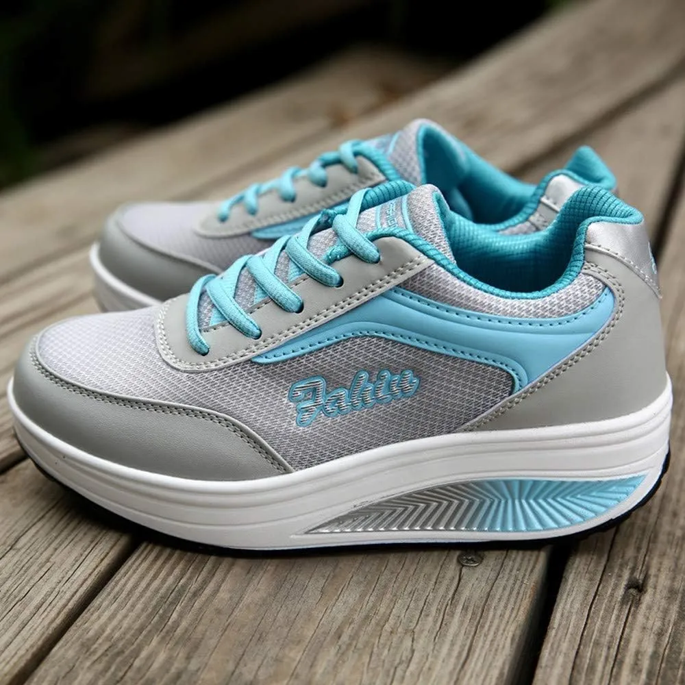 Running Shoes for Women Wide Feet Zapatos Comodos para Mujer De Vestir Platform High Top Canvas Shoes for Women High Heel Wedge Sneakers for Women Size 11 Women Slip On Tennis Shoes Size 10