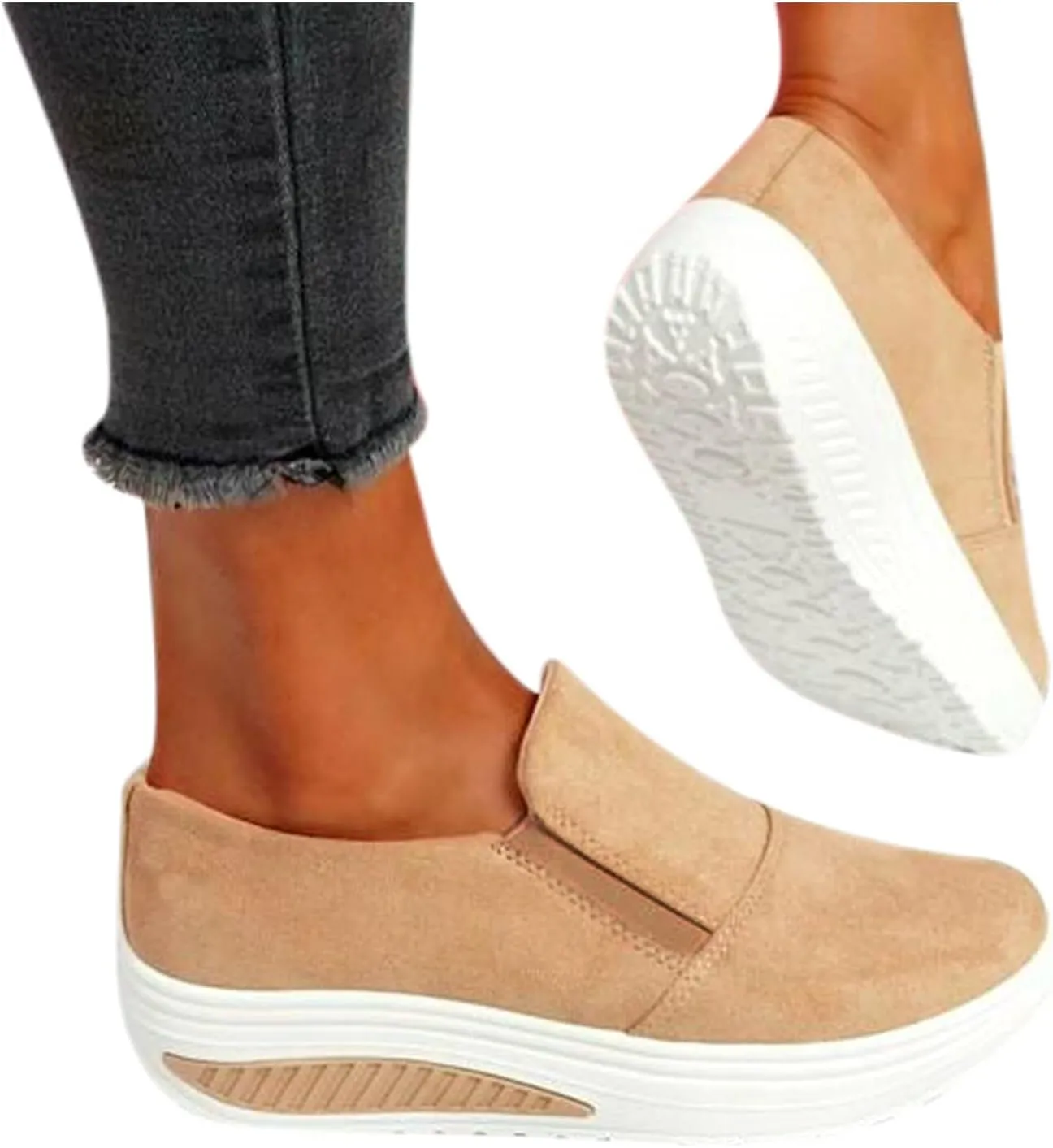 Running Shoes for Women Wide Fit Orthopedic Walking Shoes Platform Sneakers for Women Womens Shoes Casual Fall Sneakers Womens Platform Sneakers Fashion Women Orthopedic Sneakers Wide