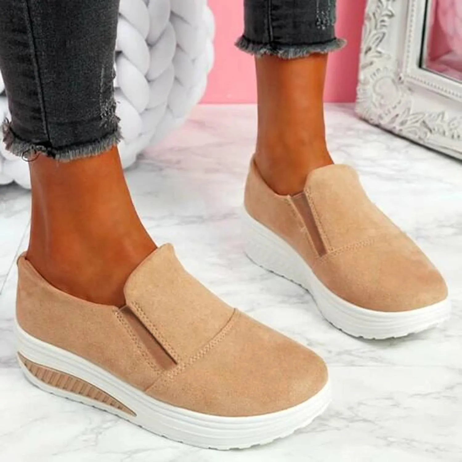 Running Shoes for Women Wide Fit Orthopedic Walking Shoes Platform Sneakers for Women Womens Shoes Casual Fall Sneakers Womens Platform Sneakers Fashion Women Orthopedic Sneakers Wide