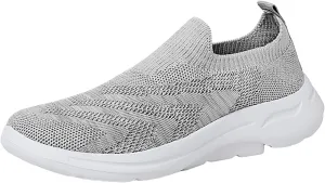 Running Shoes for Women Wide Fit Women's Black Slip On Dress Shoes Workout Shoes for Women Black Plantar Fasciitis Shoes Women Non Slip Slip On Walking Shoes Women Size 12