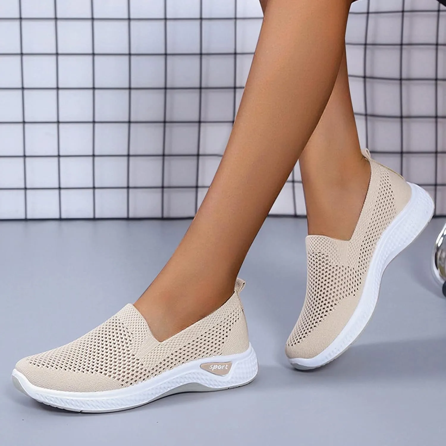 Running Shoes Womens Lightweight Mens Sneakers Nurse Shoes for Women Wide Toe Box Trendy Casual Women Loafers Comfortable Womens Walking Sneakers Wide Width