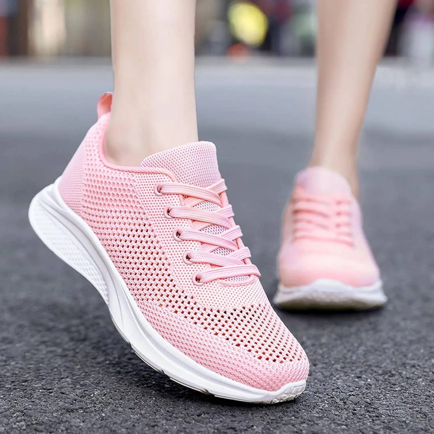 Running Shoes Womens Lightweight Mens Sneakers Nurse Shoes for Women Wide Toe Box Trendy Casual Women Loafers Comfortable Womens Walking Sneakers Wide Width