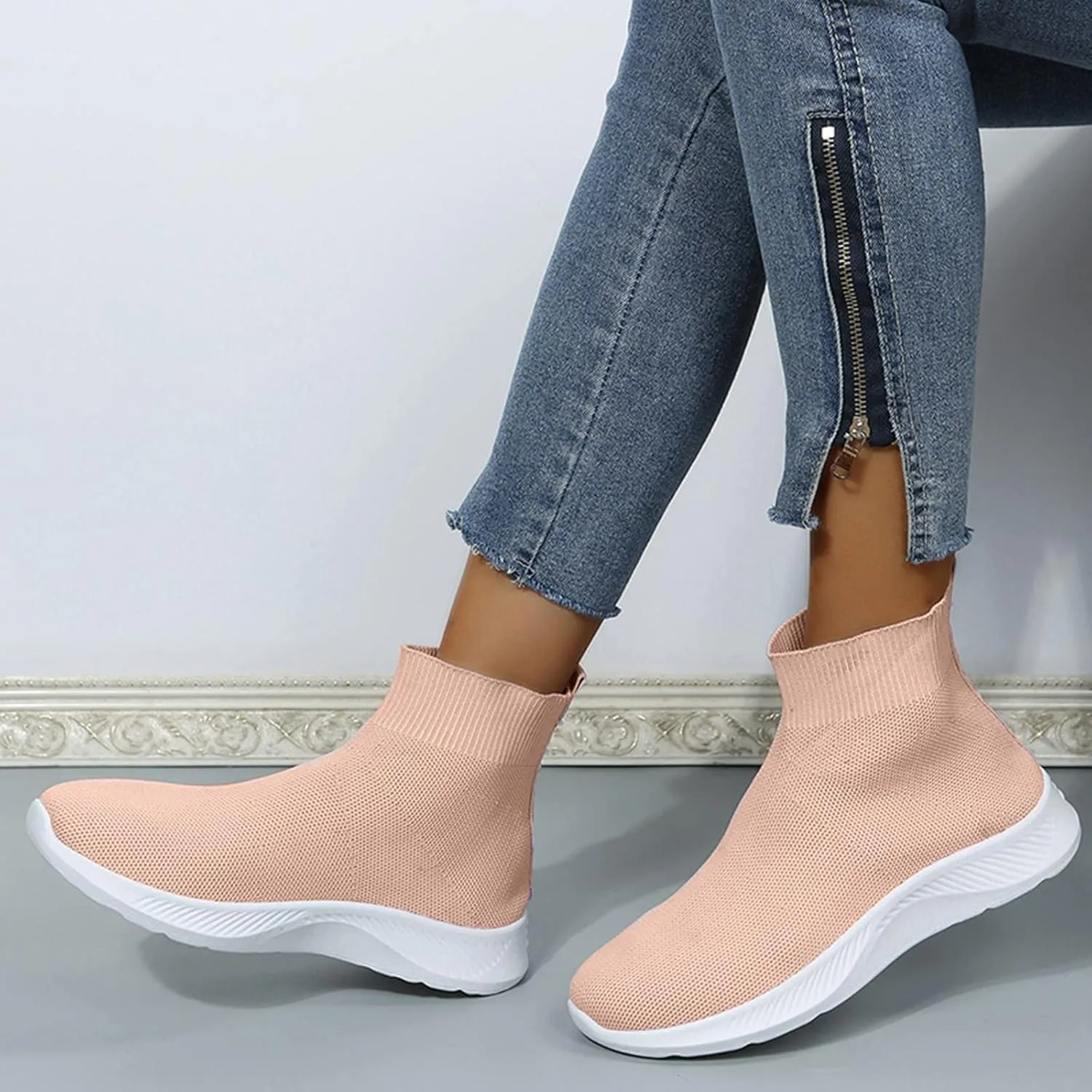 Running Sneakers for Women 2023 Zapatos Comodos De Mujer Suaves para Fiesta Womens Basketball Shoes Size 8 Wide Womens High Top Sneakers Fashion Womens Black Casual Sneakers Size 10