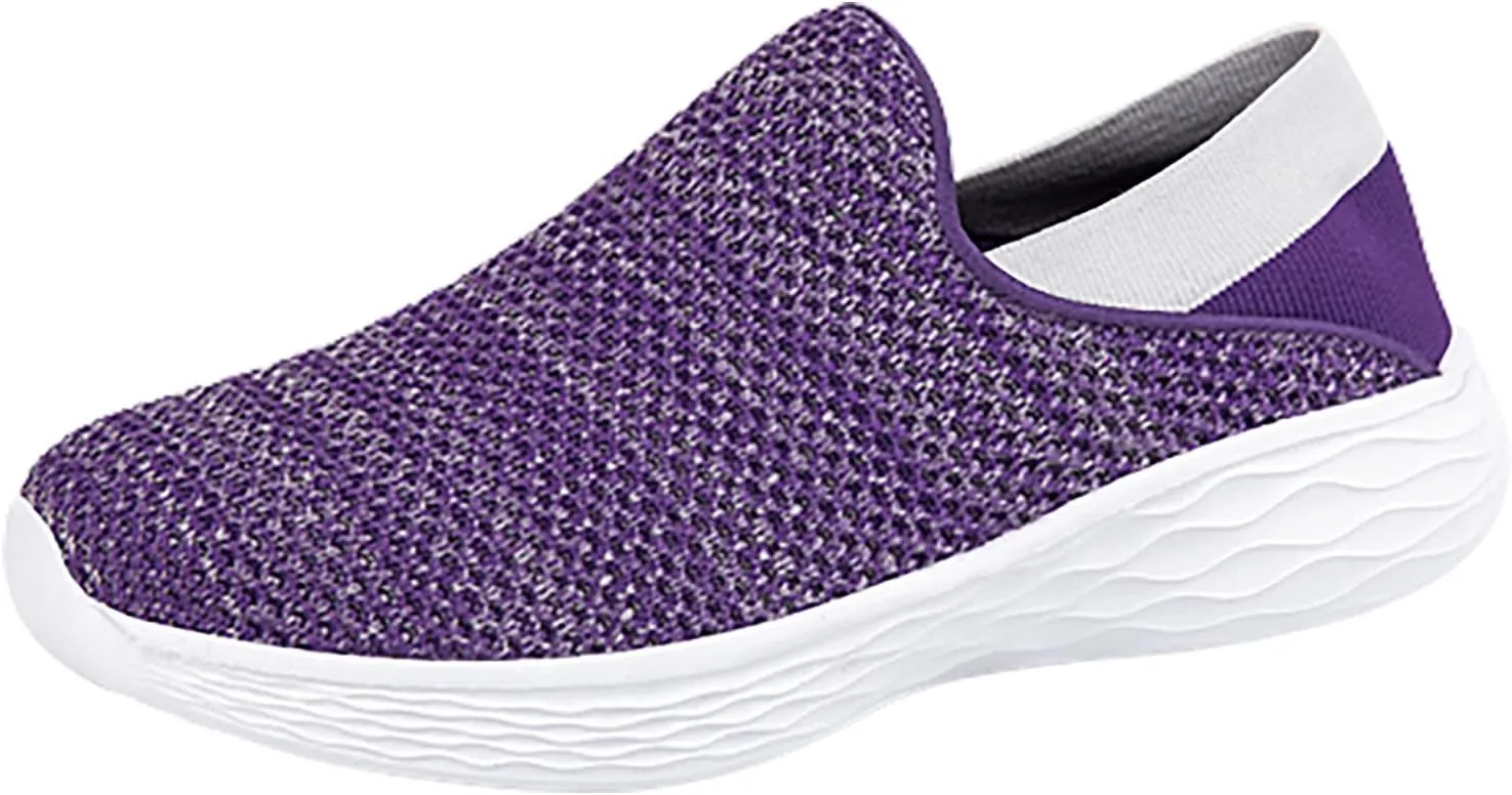 SBGMoSJ Bowling Shoes Women 10 Wide Womens Trail Running Shoes Size 8 Wide Womens Running Sneakers 7.5 Wide Business Casual Sneakers for Women 2023 Trendy Women Slip On Sneakers Wide Width