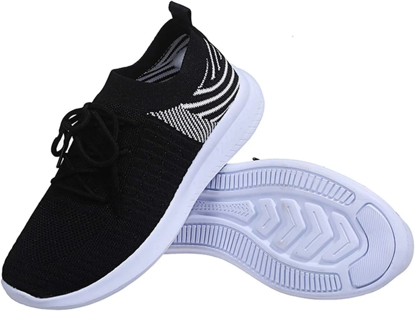 SBGMoSJ Platform Sneakers for Women 6 Wide Zapatos Negros para Mujer Womens Size 11.5 Wide Casual Shoes White High Top Platform Sneakers for Women Slip On Sneakers Woman