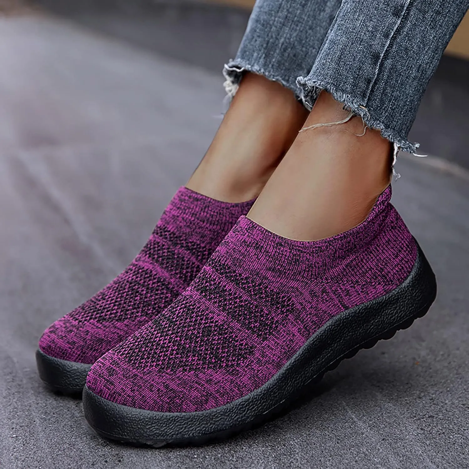 SBGMoSJ White High Top Sneakers for Women Walking Shoes Women Comfort Canvas Shoes for Women Platform Women Sneakers Black Size 9 Extra Wide Slip On Tennis Shoes for Women