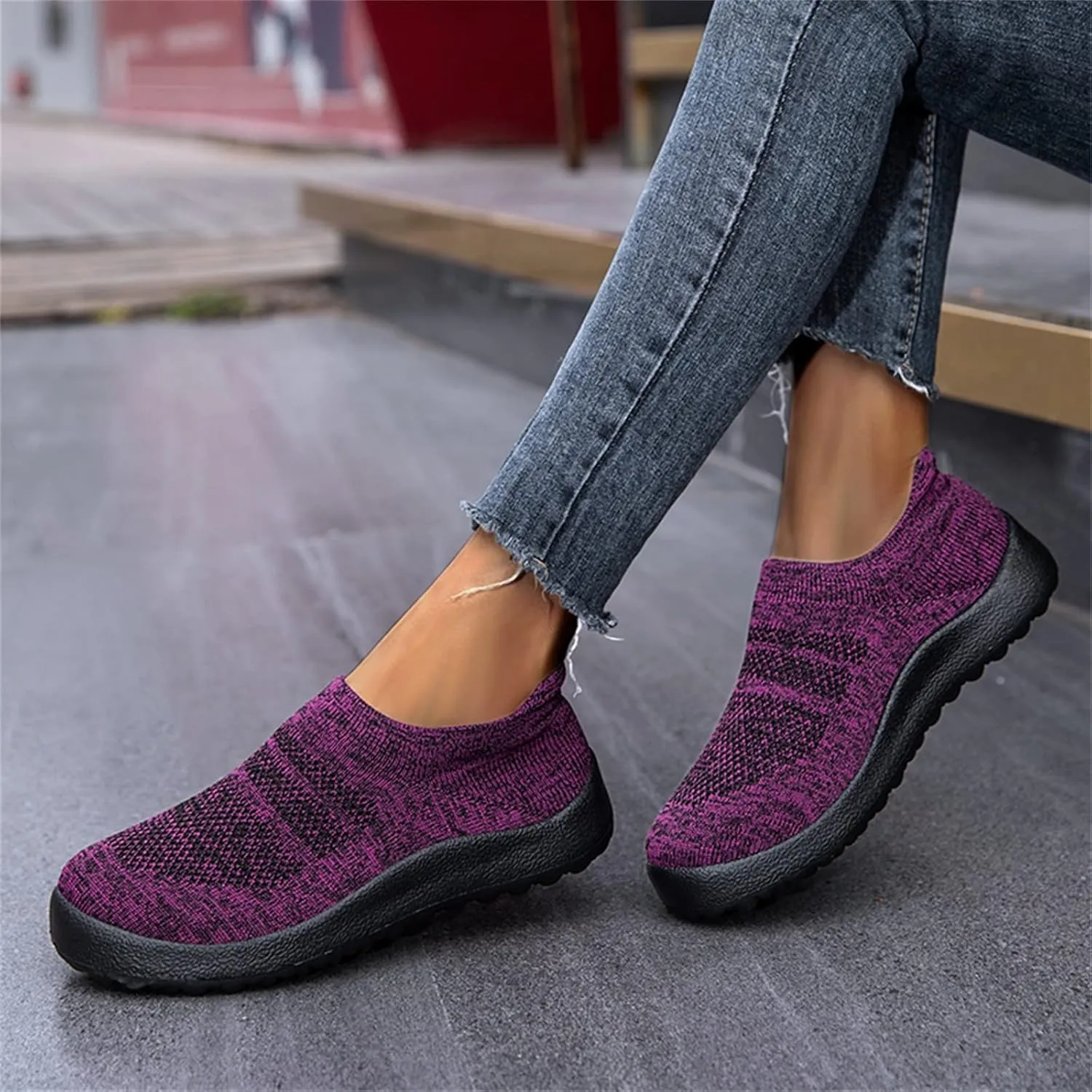 SBGMoSJ White High Top Sneakers for Women Walking Shoes Women Comfort Canvas Shoes for Women Platform Women Sneakers Black Size 9 Extra Wide Slip On Tennis Shoes for Women