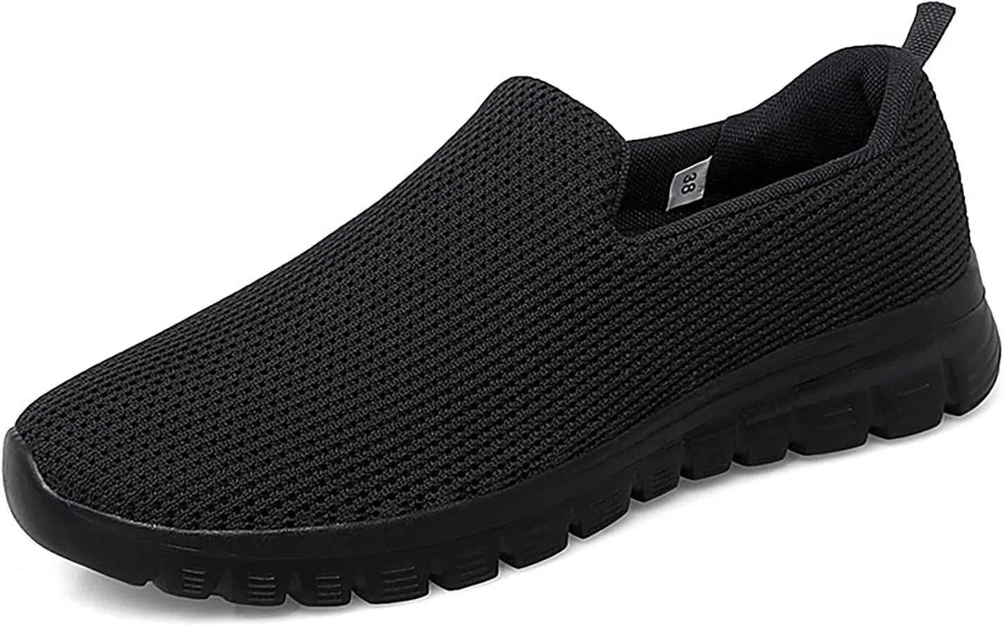 SBGMoSJ Womens Casual Sneakers Trending Comfy Shoes for Women Standing All Day Black Shoes for Women Black Tennis Shoes Womens Tennis Shoes for Women Size 8 Wide
