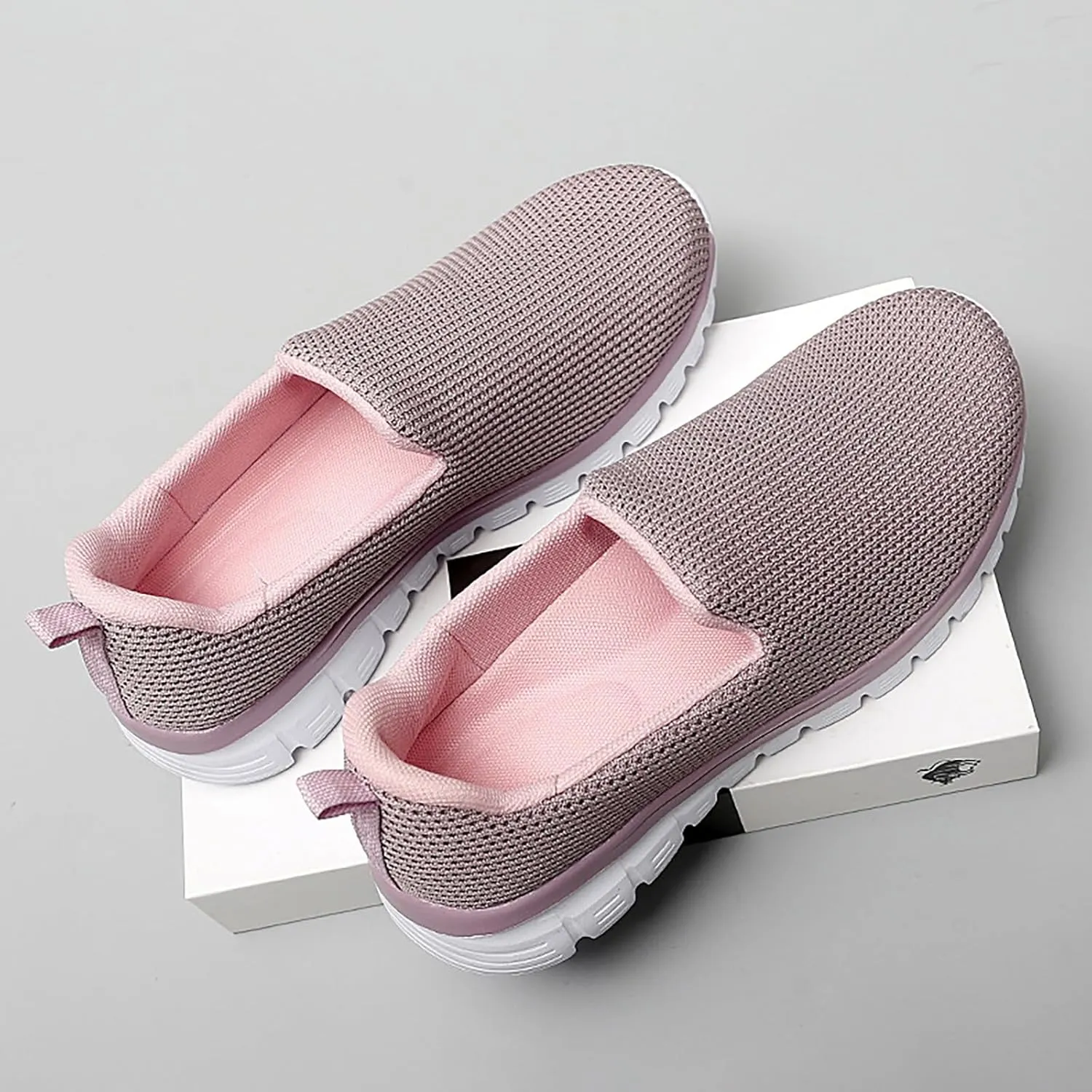 SBGMoSJ Womens Casual Sneakers Trending Comfy Shoes for Women Standing All Day Black Shoes for Women Black Tennis Shoes Womens Tennis Shoes for Women Size 8 Wide