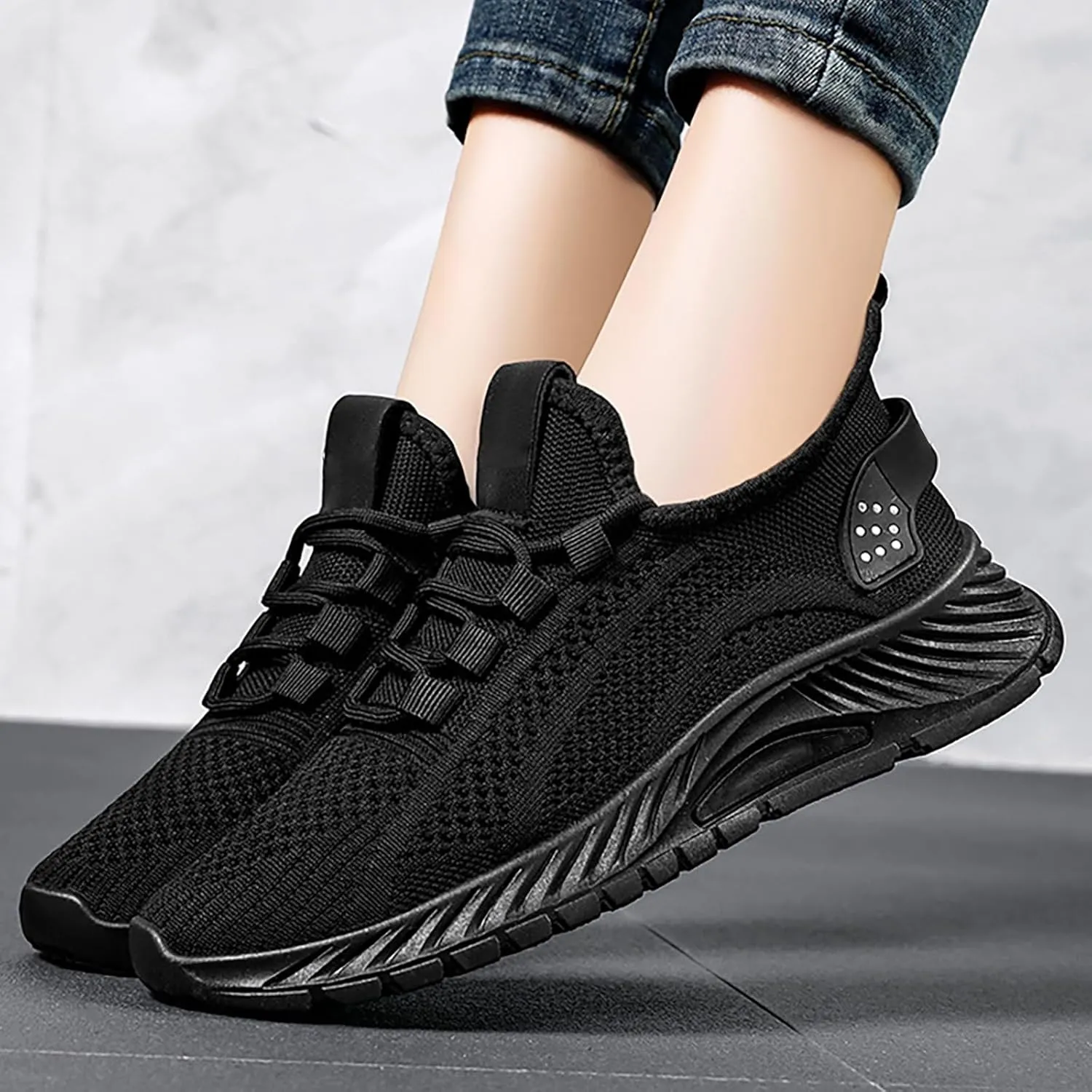 Shoes for Men Sneakers for Men Wide Width Mens Loafers Dress Shoes Closed Head Cute Cozy Women's Christmas Shoes Slip on Non Slip Low Top Casual