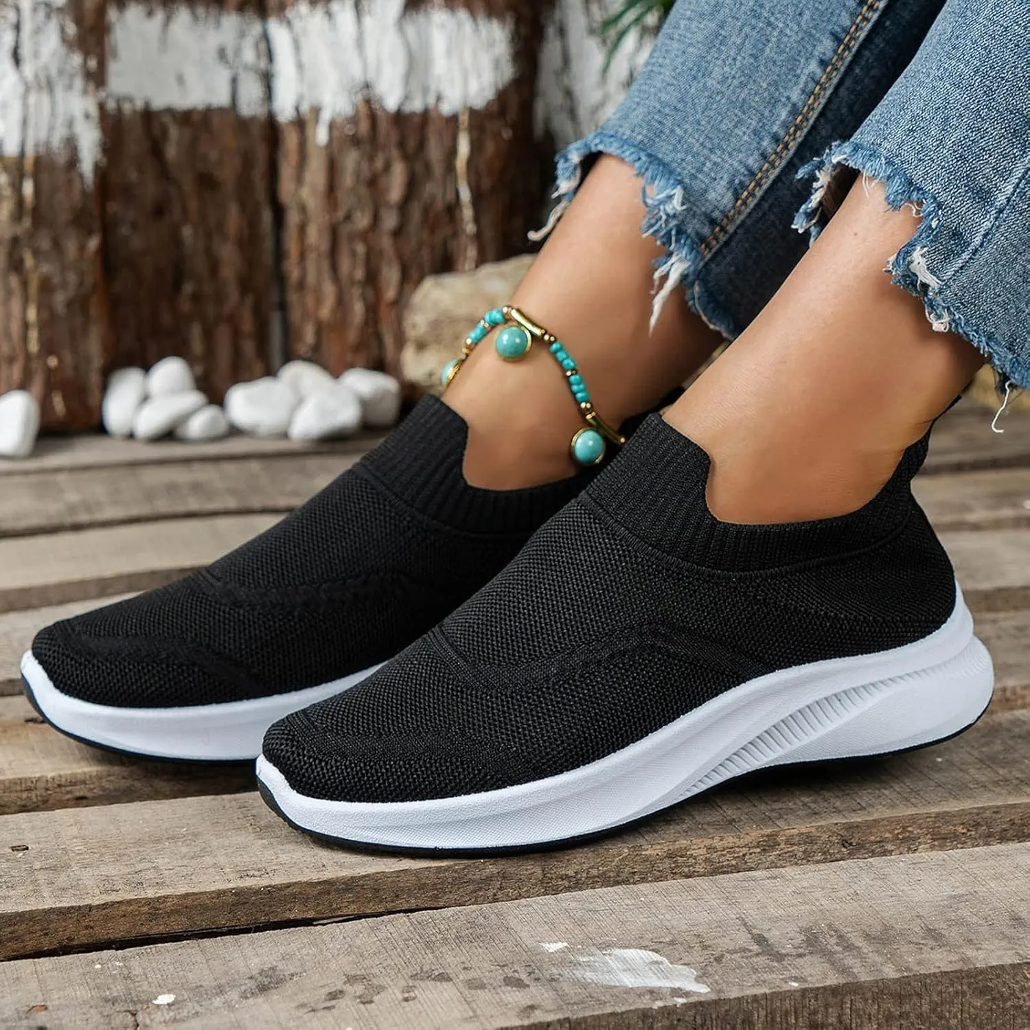 Sneakers for Women Wide Width Black Slip On Shoes Women Comfortable Winter Wide Toe Sneakers for Women Running Shoes for Women Wide Fit Zapatos De Mujer De Vestir Comodos Cerradosbajitos
