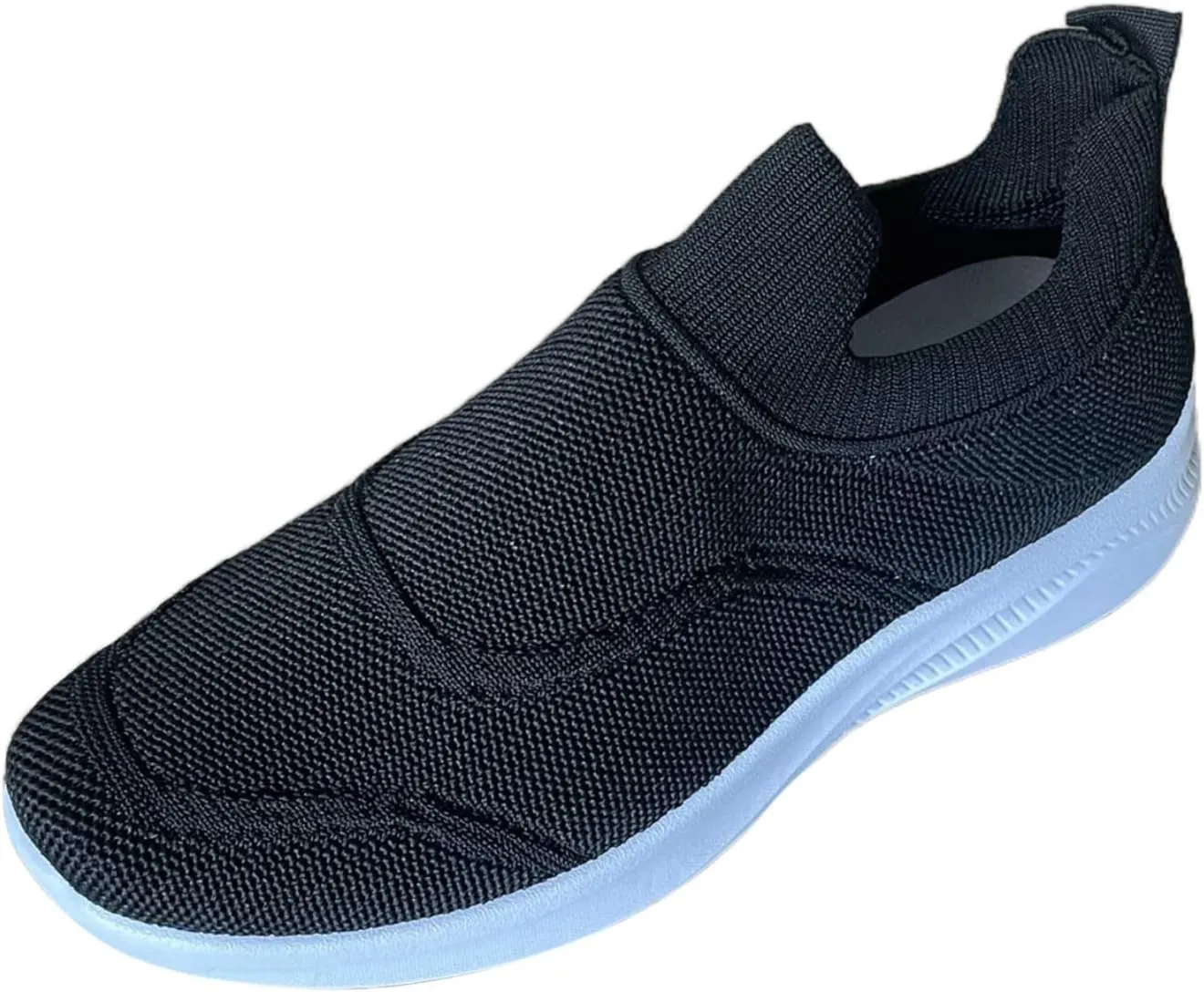 Sneakers for Women Wide Width Black Slip On Shoes Women Comfortable Winter Wide Toe Sneakers for Women Running Shoes for Women Wide Fit Zapatos De Mujer De Vestir Comodos Cerradosbajitos