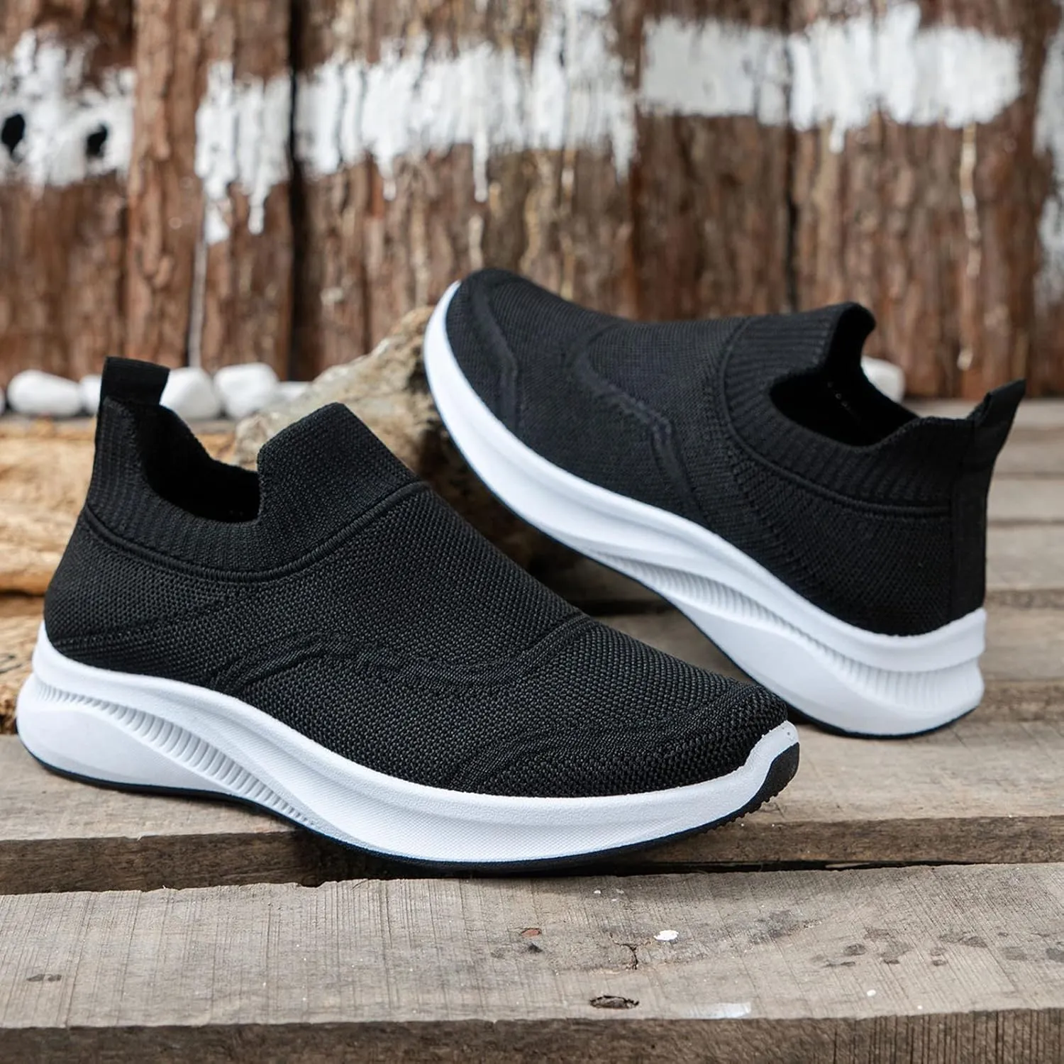 Sneakers for Women Wide Width Black Slip On Shoes Women Comfortable Winter Wide Toe Sneakers for Women Running Shoes for Women Wide Fit Zapatos De Mujer De Vestir Comodos Cerradosbajitos