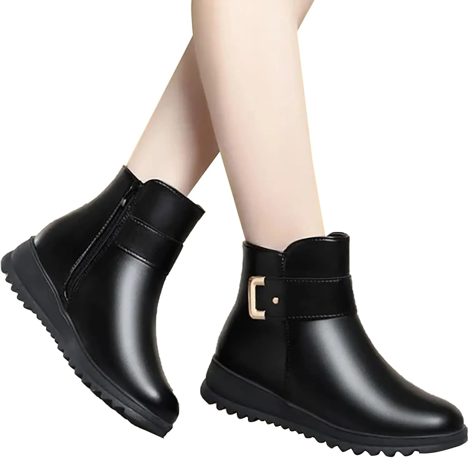 Snow Boots for Women Waterproof Slip On Warm Boots for Ladies Snow Boots Womens Winter Ankle Boots Ladies Womens Snow Boot Ankle Boots for Women Knee High Snow Booties Men