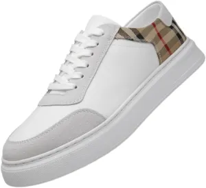 Stylish Men's Skate & Casual Sneakers - Lightweight Non-Slip Breathable Lace-Up Shoes for Outdoor Running, Skating & Daily Wear | Color Block & Solid Options