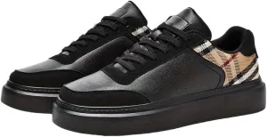 Stylish Men's Skates Casual Shoes - Comfortable, Non-Slip, Breathable, lace-up Sneakers for Outdoor Activities with Color Block Design and Solid Colors