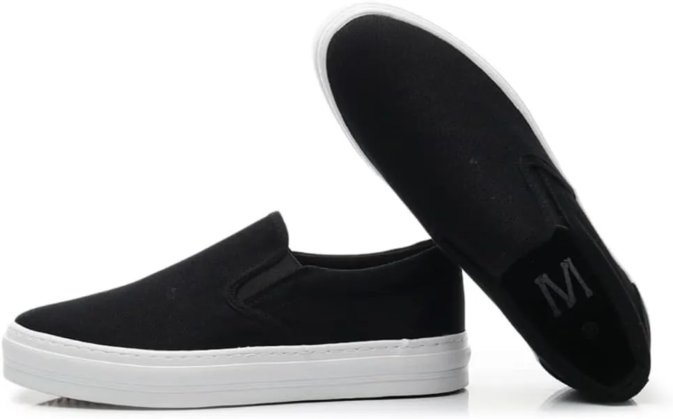 SUKKCCNO Comfortable and Breathable Canvas Shoes Flat Bottom Fashionable Street Style Men's and Women's Standard Size Shoes Spring and Autumn Versatile Cloth Shoes