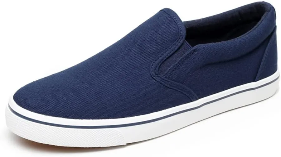 SUKKCCNO Comfortable and Breathable Canvas Shoes Flat Bottom Fashionable Street Style Men's and Women's Standard Size Shoes Spring and Autumn Versatile Cloth Shoes