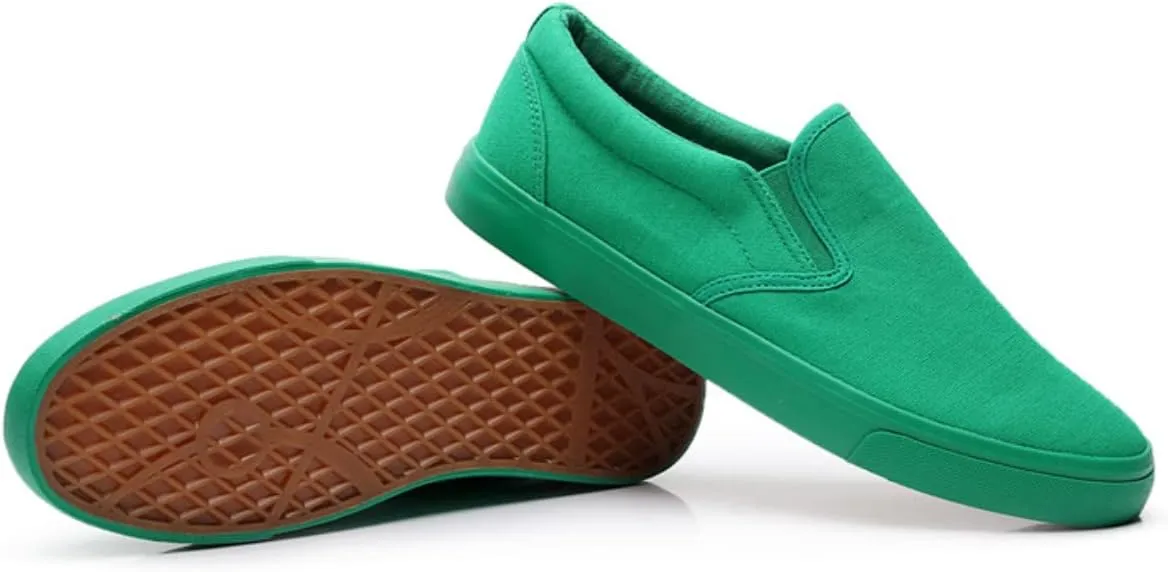 SUKKCCNO Comfortable and Breathable Canvas Shoes Flat Bottom Fashionable Street Style Men's and Women's Standard Size Shoes Spring and Autumn Versatile Cloth Shoes