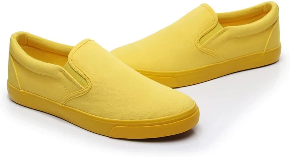 SUKKCCNO Comfortable and Breathable Canvas Shoes Flat Bottom Fashionable Street Style Men's and Women's Standard Size Shoes Spring and Autumn Versatile Cloth Shoes