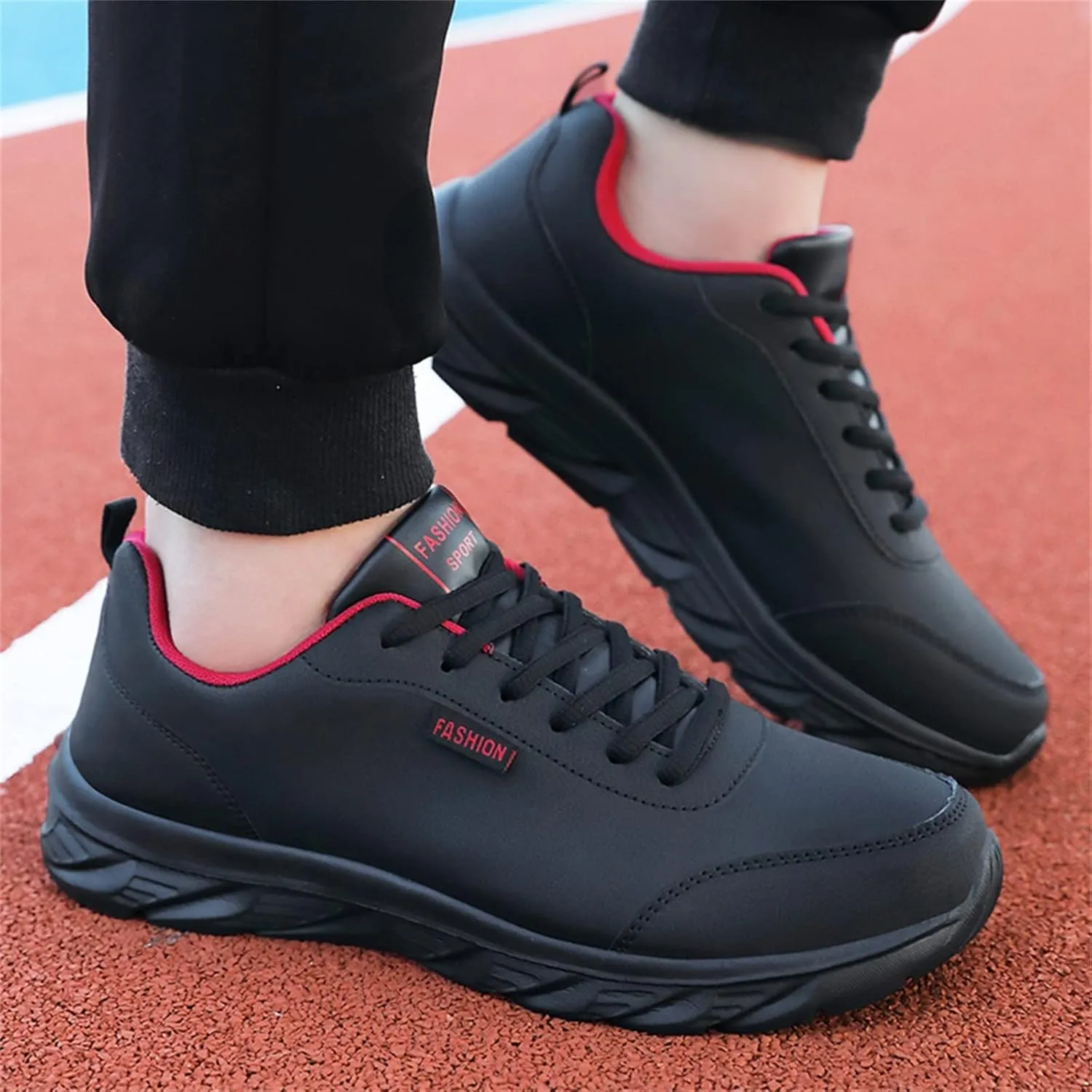 Tennis Shoes for Men Running Shoes for Men Men's Comfortable Light Weight Slip on Shoes Men's Fashion
