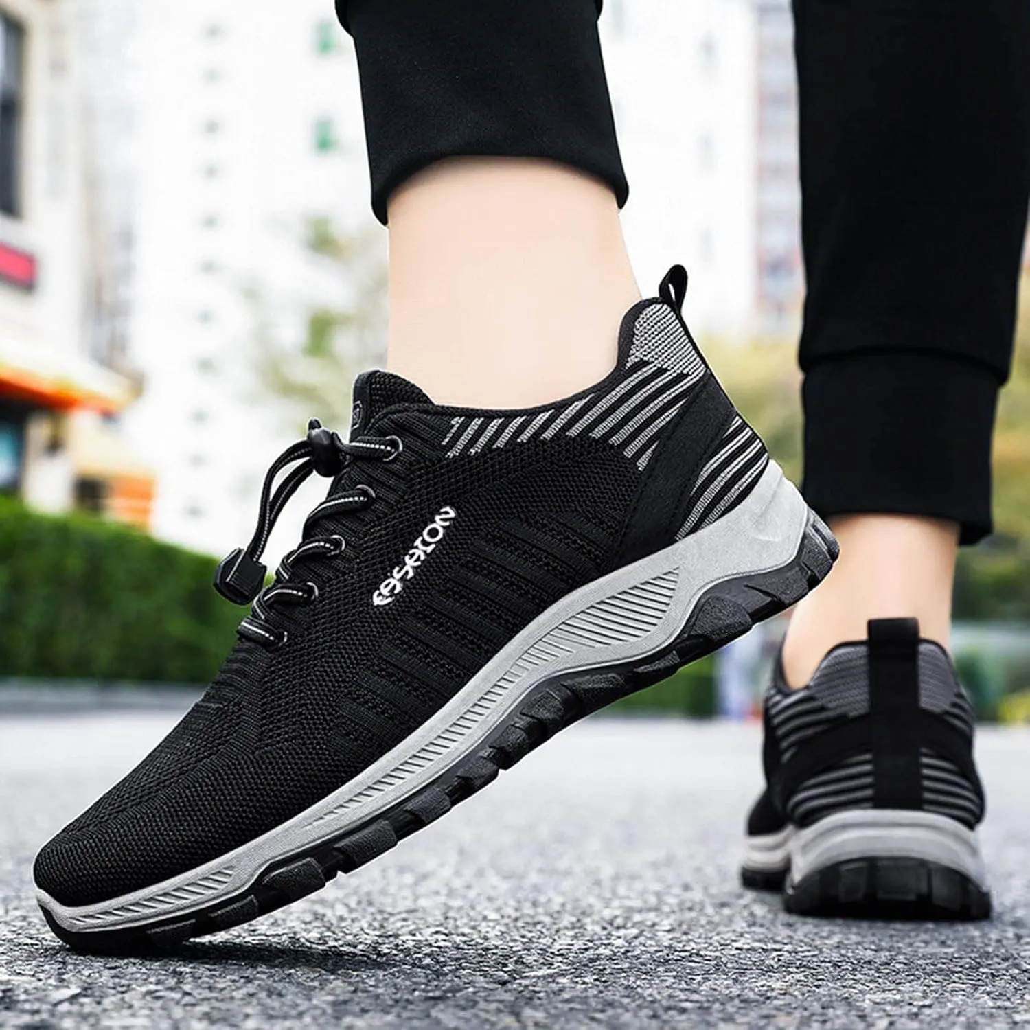 Tennis Shoes Men Wide Toe Box Sneakers Men Men’s Breathable Casual Walking Sneakers New Shoes for Walking for Everyday and Travel Dress Mens Slip on