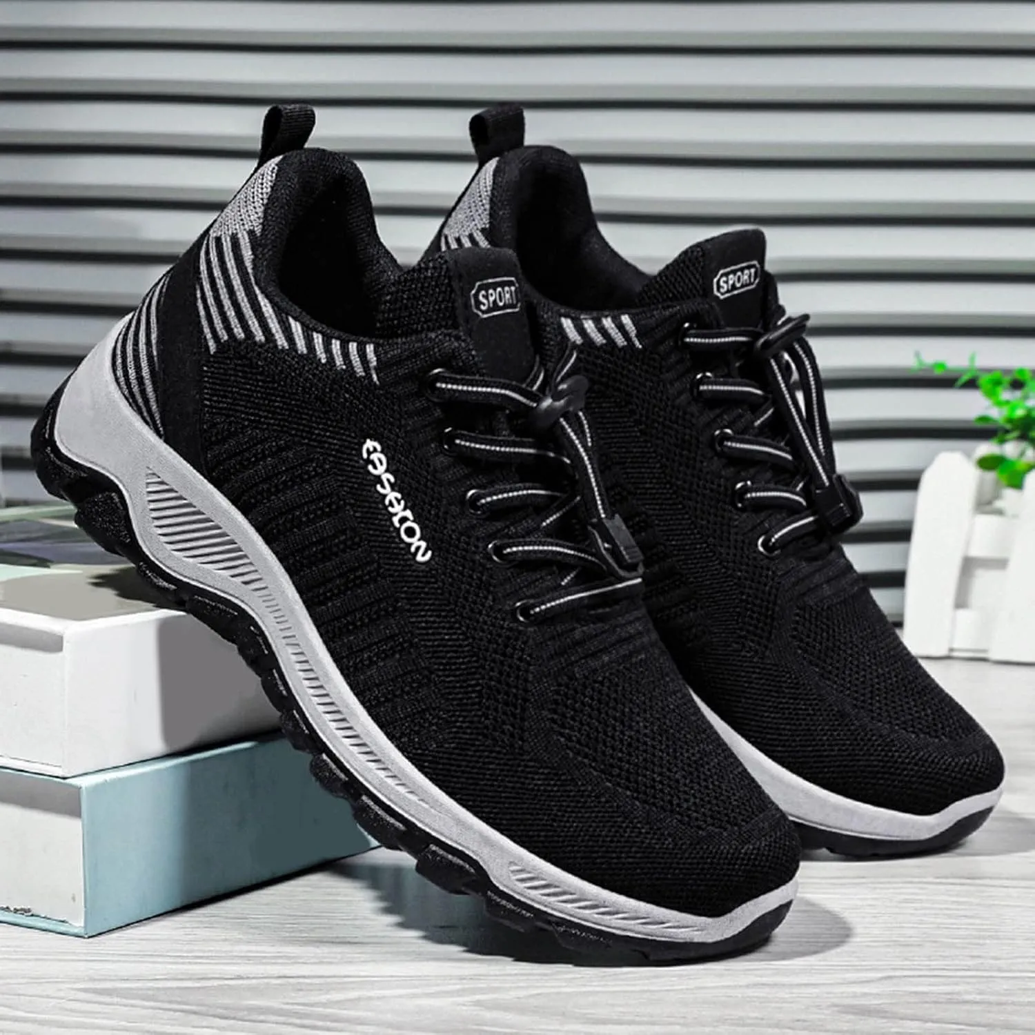 Tennis Shoes Men Wide Toe Box Sneakers Men Men’s Breathable Casual Walking Sneakers New Shoes for Walking for Everyday and Travel Dress Mens Slip on