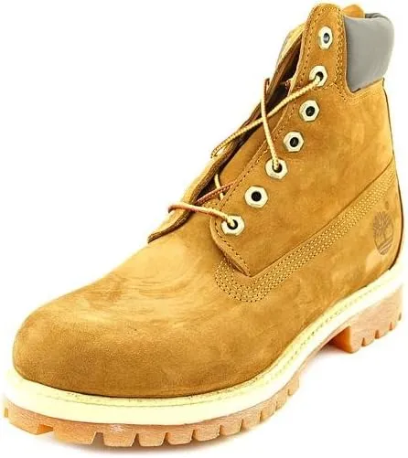 Timberland Men's 6 inch Premium Waterproof Boot, Rust Nubuck, 11.5 D - Medium