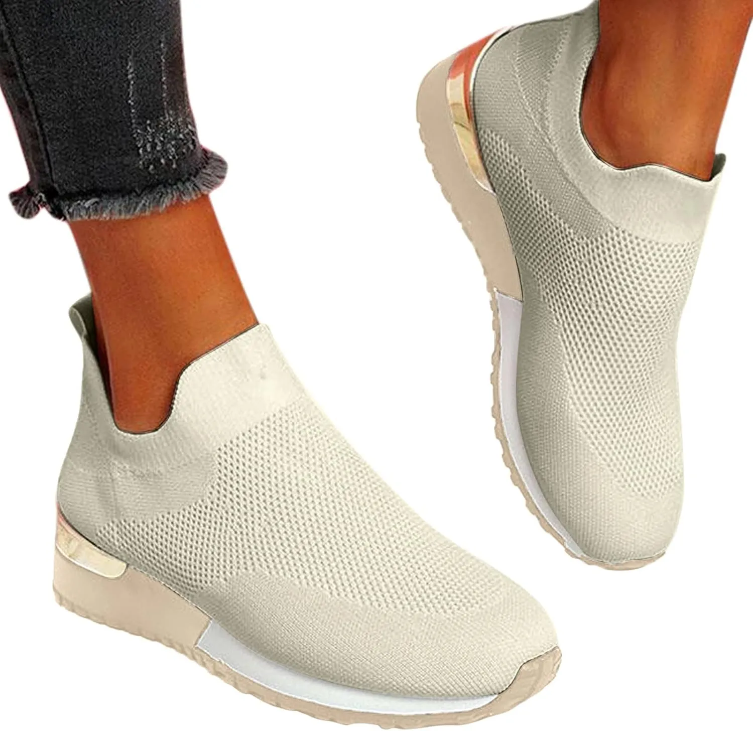 Trail Running Shoes Women Orthopedic Shoes for Women Wide Width Dressy Black Dress Shoes for Women Wide Womens Walking Shoes Slip On Sneakers Wide Width Zapatos para Trabajo De Mujer