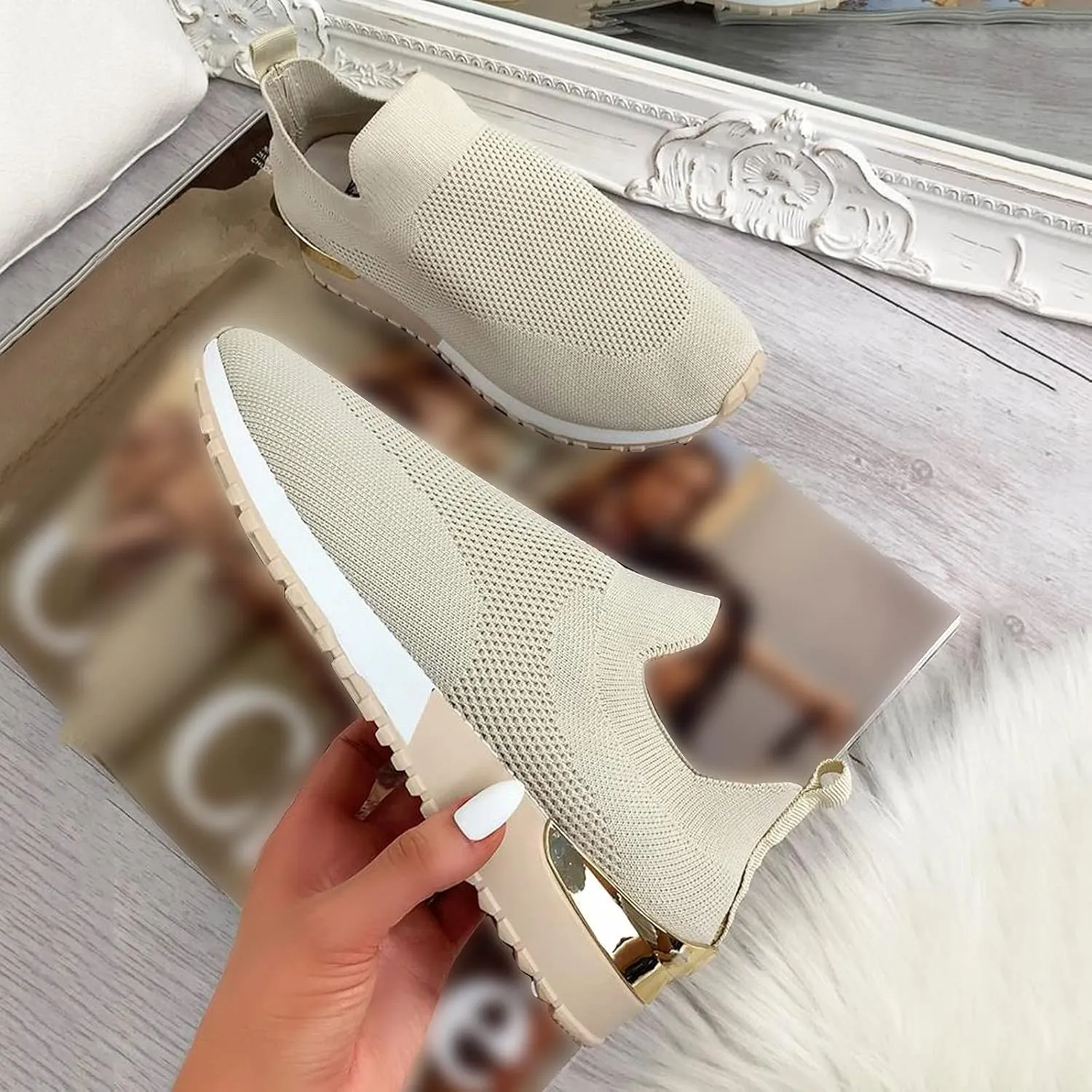 Trail Running Shoes Women Orthopedic Shoes for Women Wide Width Dressy Black Dress Shoes for Women Wide Womens Walking Shoes Slip On Sneakers Wide Width Zapatos para Trabajo De Mujer