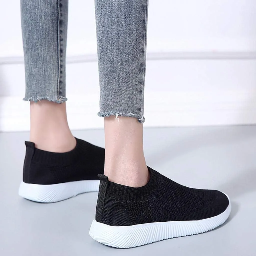 Trendy Wedge Sneakers for Women 2023 Zapatos Comodos De Mujer Suaves para Fiesta Workout Shoes for Women Wide Fit Plantar Fasciitis Sneakers Women Arch Support White Slip On Sneakers Women Black
