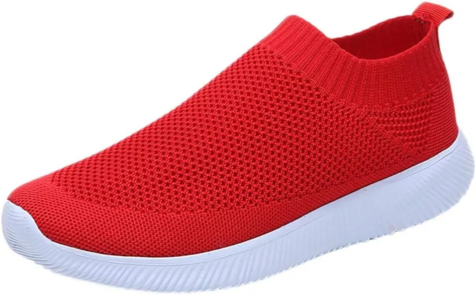 Trendy Wedge Sneakers for Women 2023 Zapatos Comodos De Mujer Suaves para Fiesta Workout Shoes for Women Wide Fit Plantar Fasciitis Sneakers Women Arch Support White Slip On Sneakers Women Black