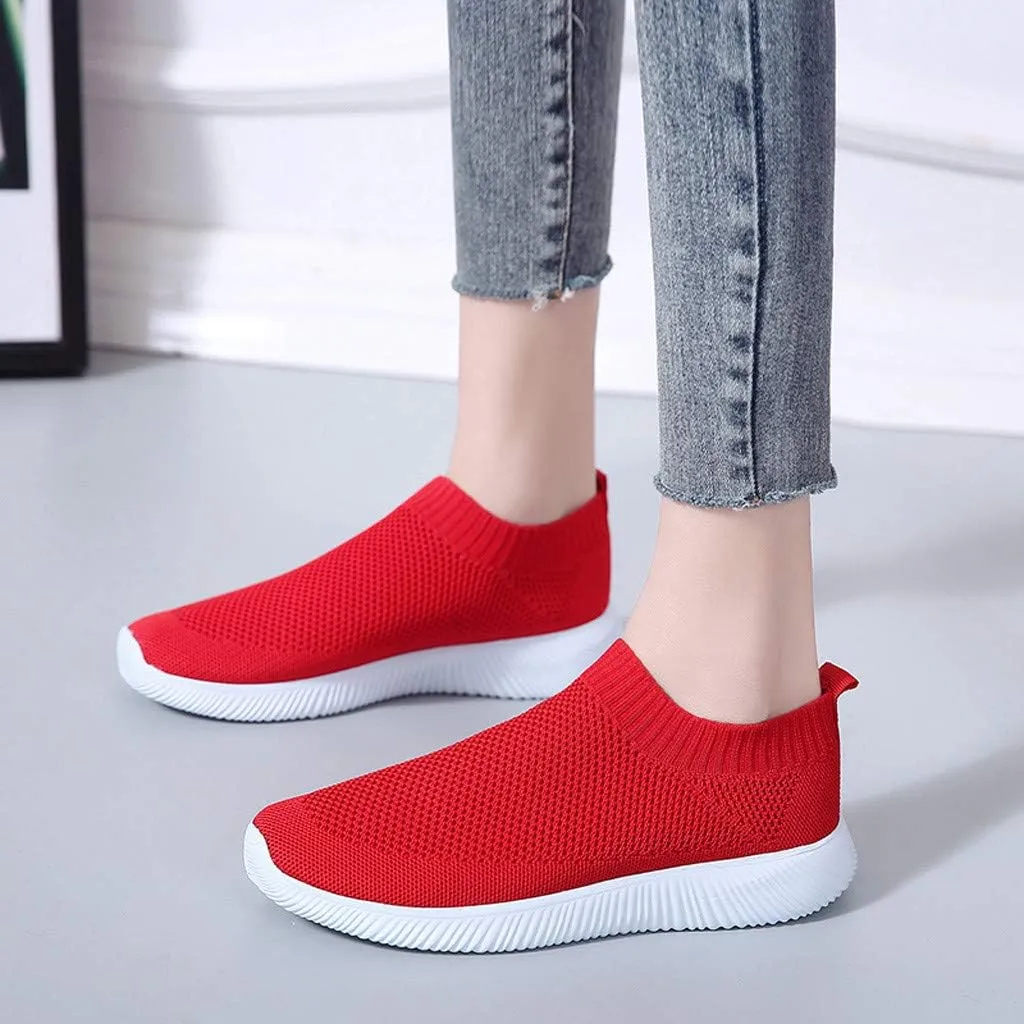 Trendy Wedge Sneakers for Women 2023 Zapatos Comodos De Mujer Suaves para Fiesta Workout Shoes for Women Wide Fit Plantar Fasciitis Sneakers Women Arch Support White Slip On Sneakers Women Black